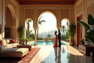 Palace de rêve à Agadir avec vue imprenable sur la ville