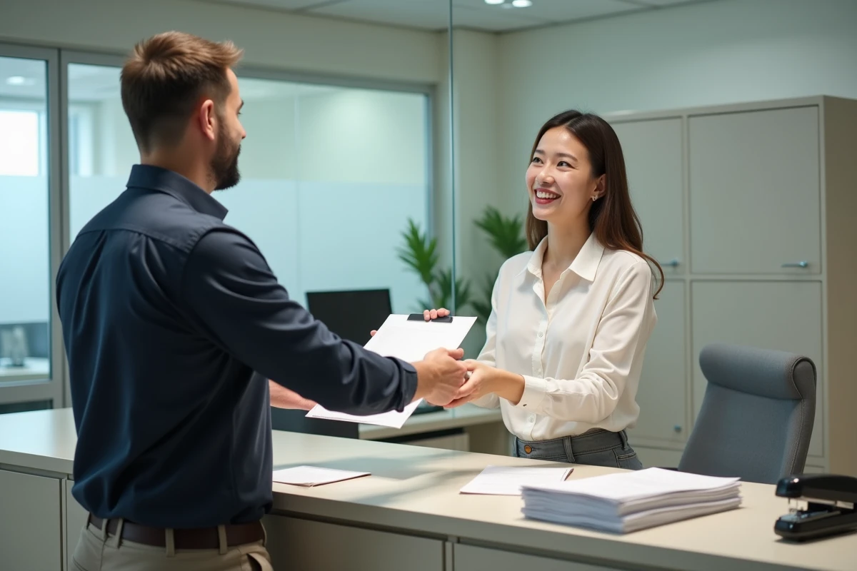 Locataire contestant un surloyer rétroactif en remettant un courrier officiel à un agent immobilier