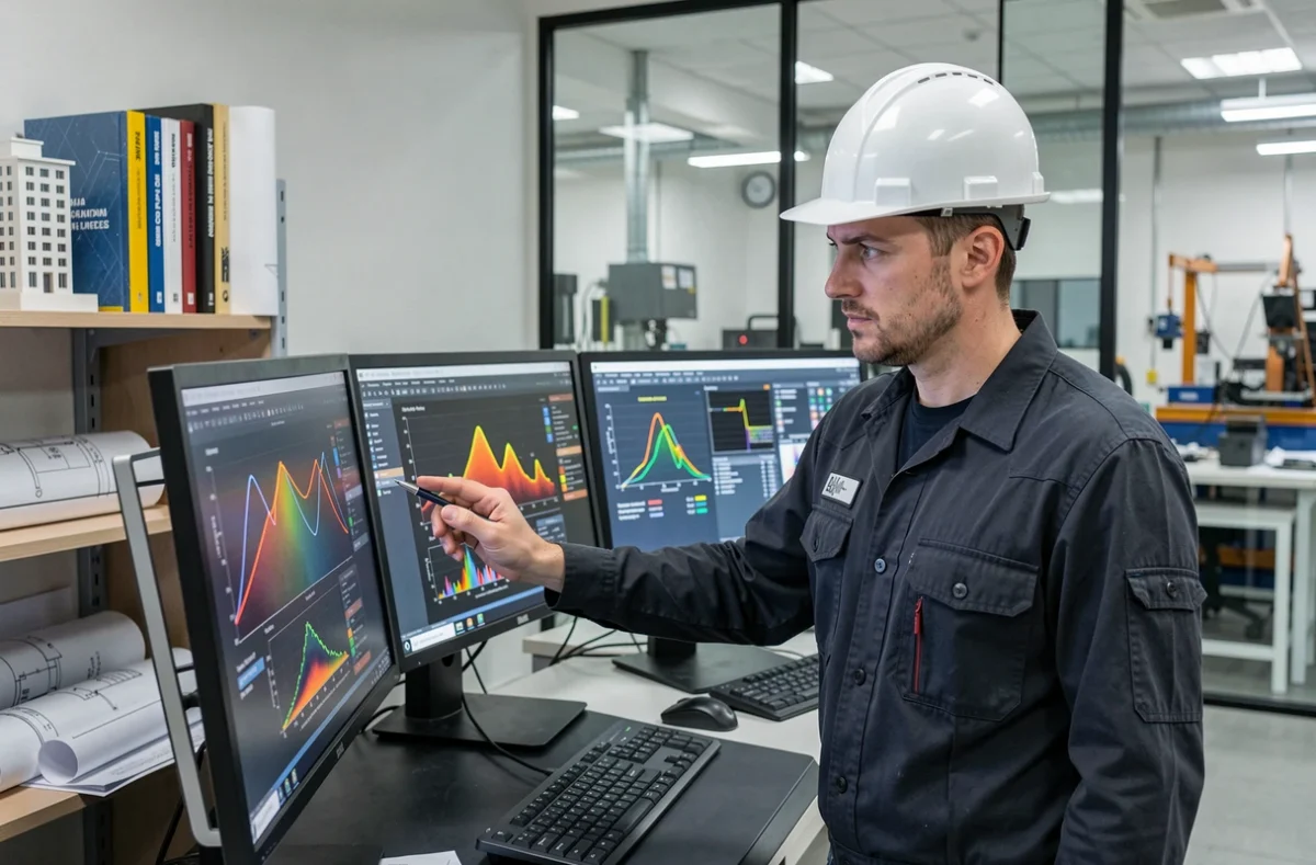 Ingénieur de Telosia analysant des données de rénovation énergétique dans le Loiret